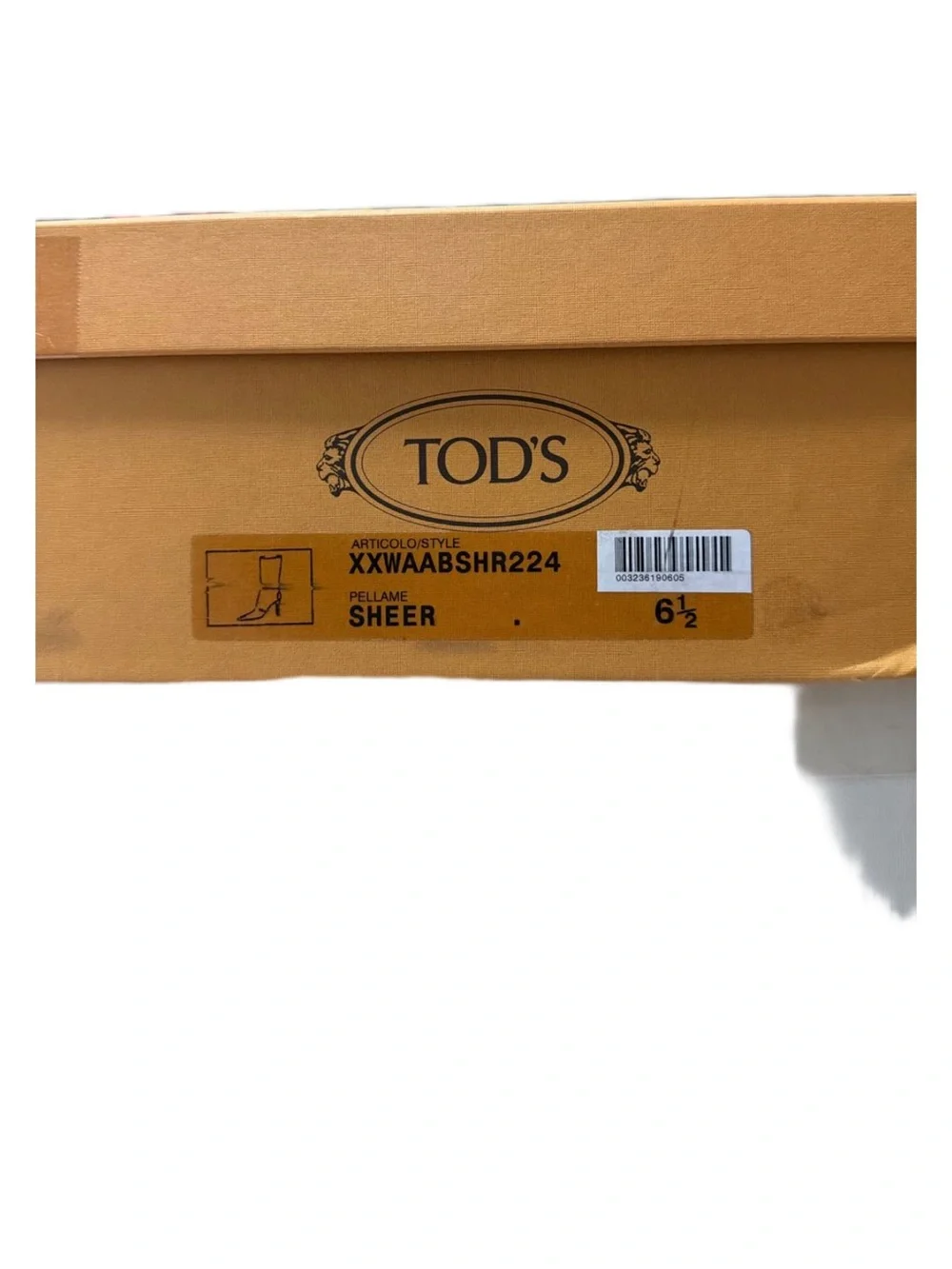 Tod's Light Off White Over-the-Knee Pointed-Toe Stiletto Boots
